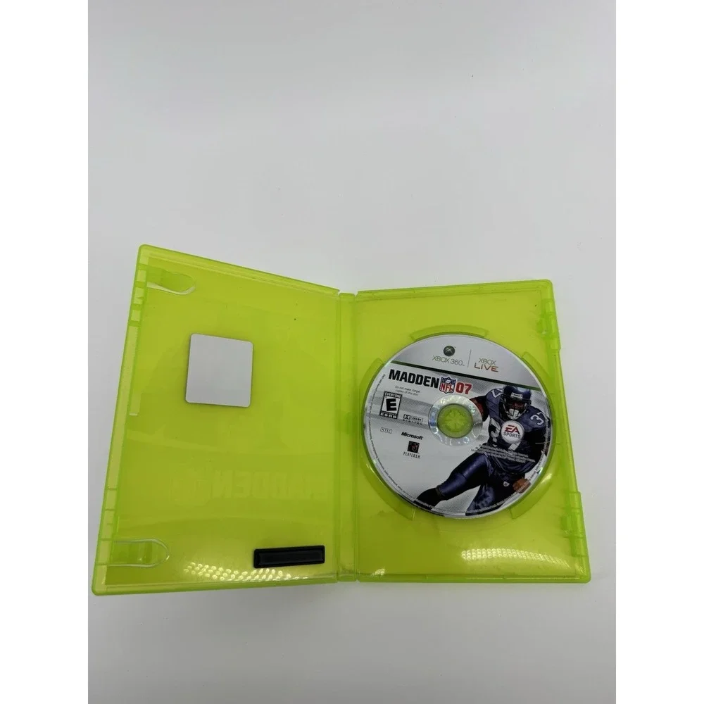 Madden NFL 07 Microsoft Xbox 360 EA‎ Sports CIB